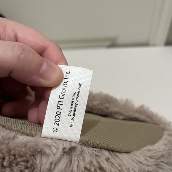 PTI Group Hanging Sloth Plush Basket Decor Halloween Easter Tan 13" 2020 - Picture 9 of 9